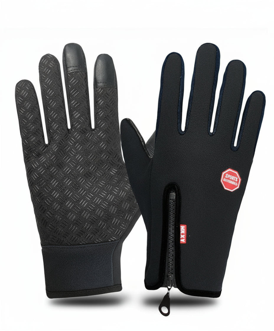Talvihanskat pitävällä otteella