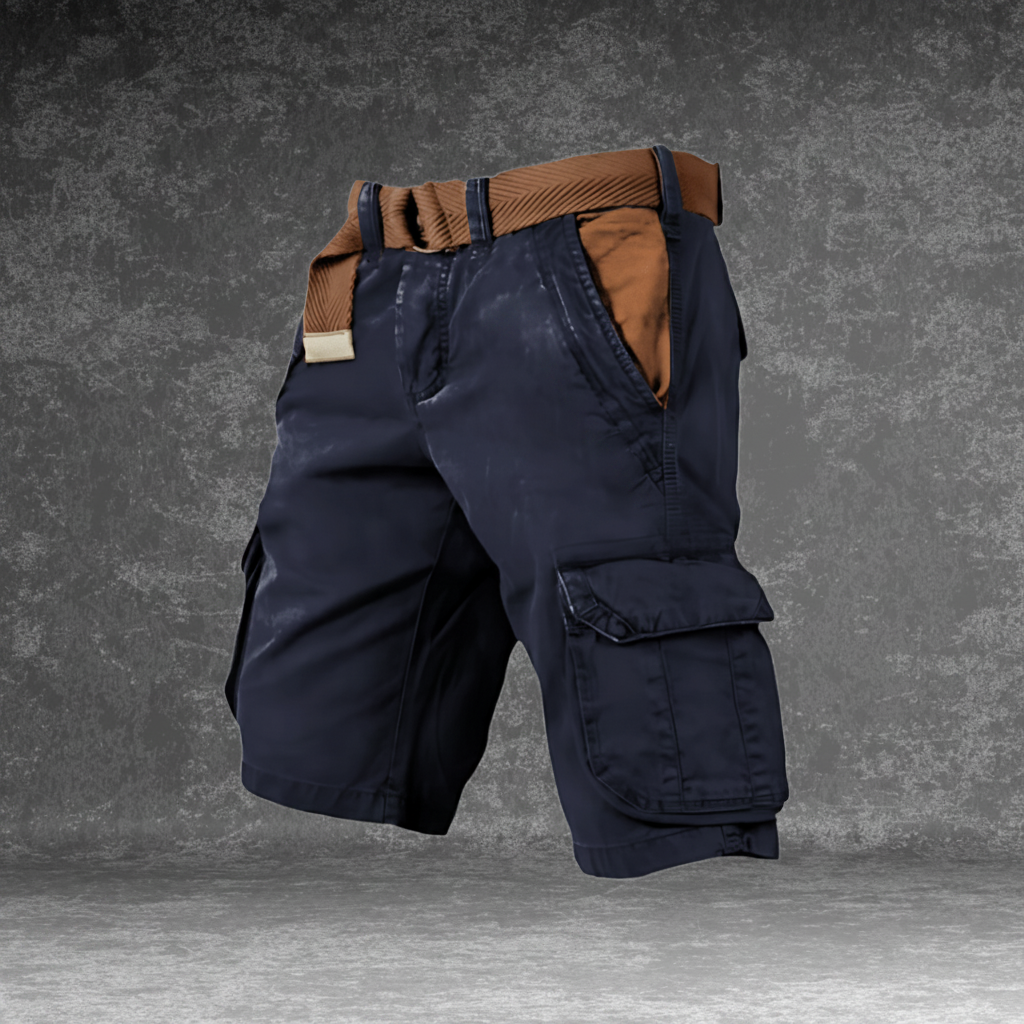 Kevyet cargoshortsit miehille