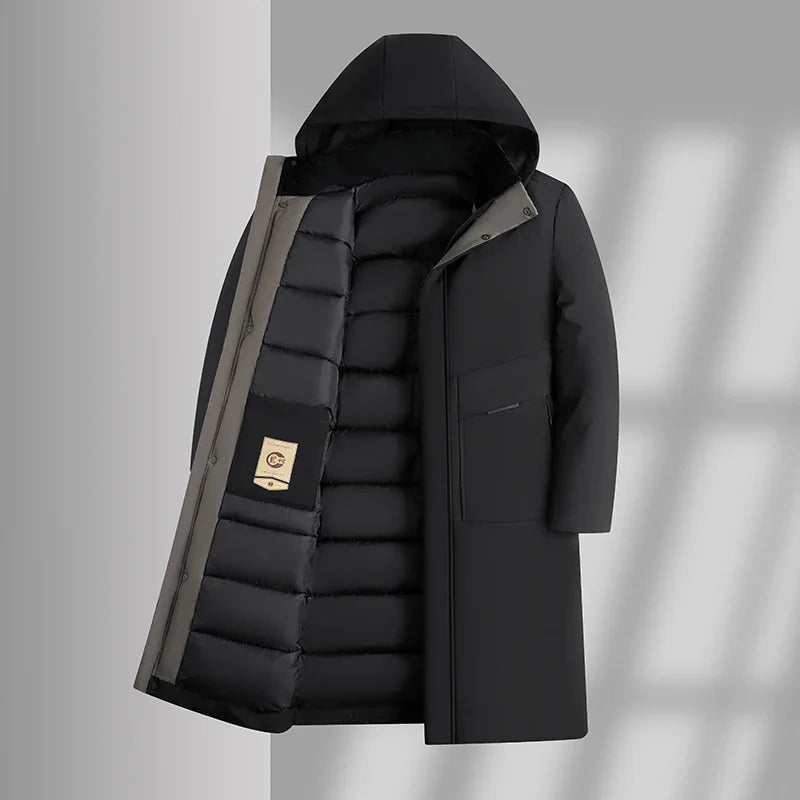 Miesten talvitakki, eristetty parka, tuotekuva 3