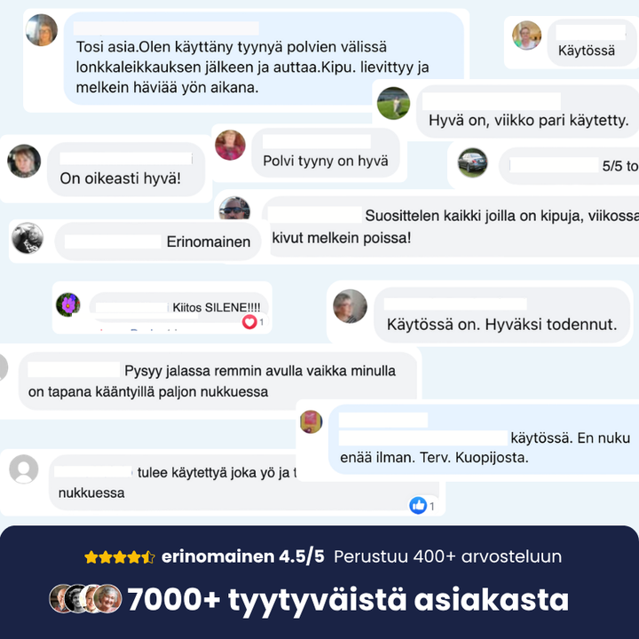 SILENE™ Ortopedinen polvityyny