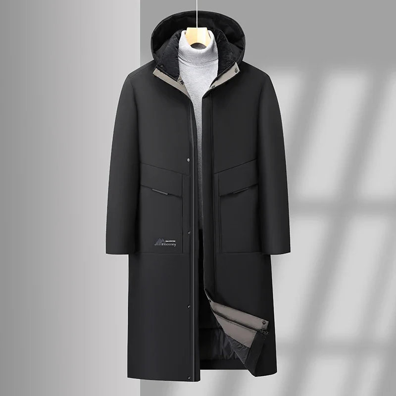 Miesten talvitakki, eristetty parka