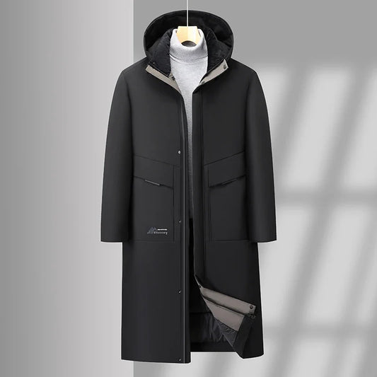 Miesten talvitakki, eristetty parka