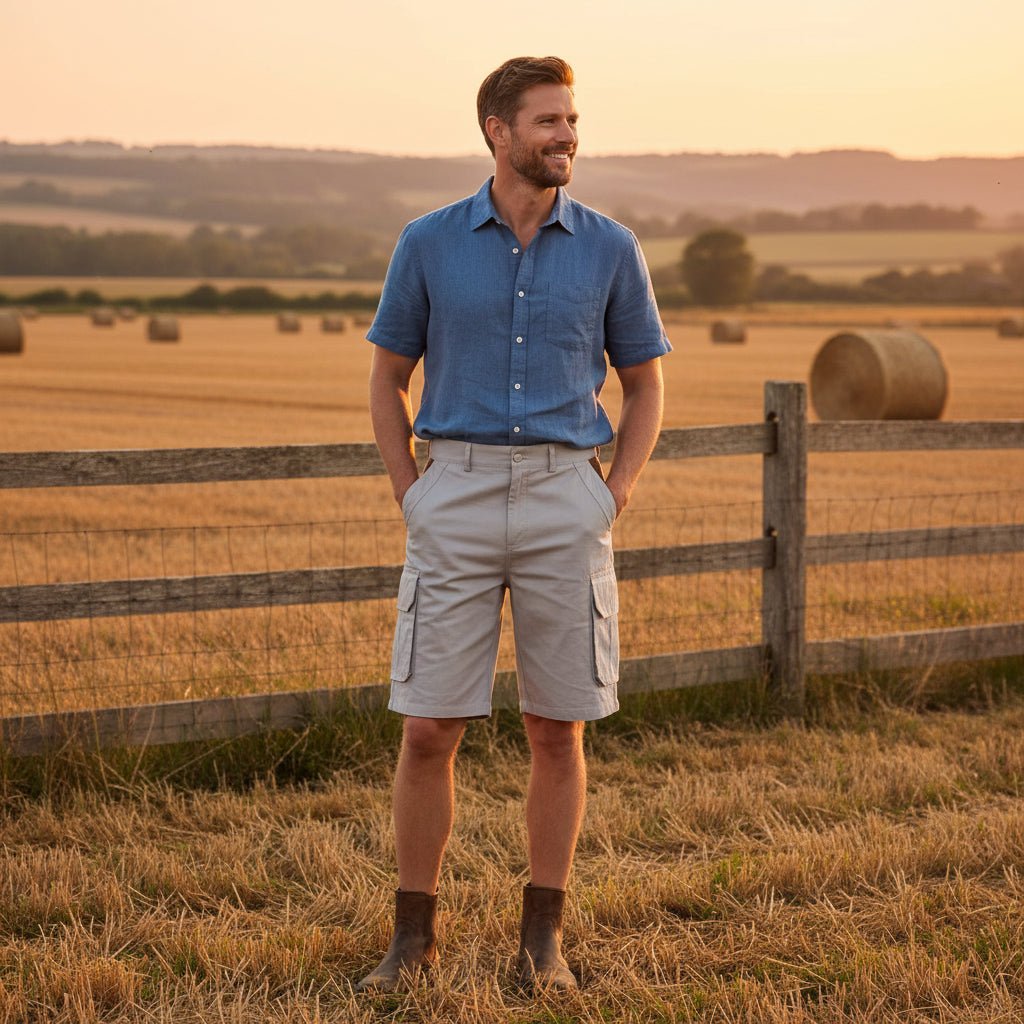 Miesten cargoshortsit, regular fit