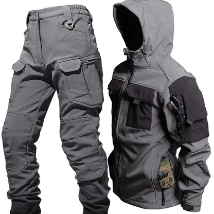Miesten softshell-ulkoilusetti, tuotekuva 3